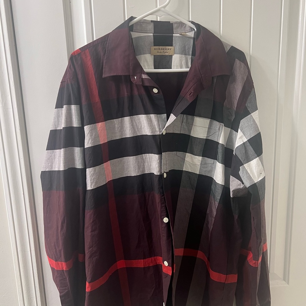 Burberry Multicolor Checkered Shirt